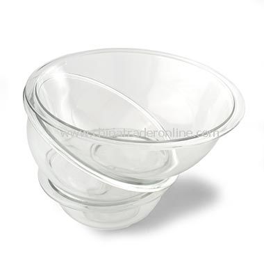 Pyrex 3-Piece Mixing Bowl Set