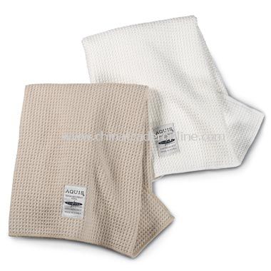 Aquis Waffle Weave Hair Towels