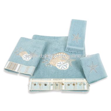 Avanti By The Sea Mineral Bath Towels, 100% Cotton from China