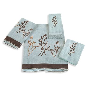 Avanti Laguna Mineral Bath Towels, 100% Cotton