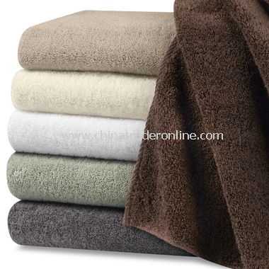 Avanti Solid Bath Towels, 100% Egyptian Cotton