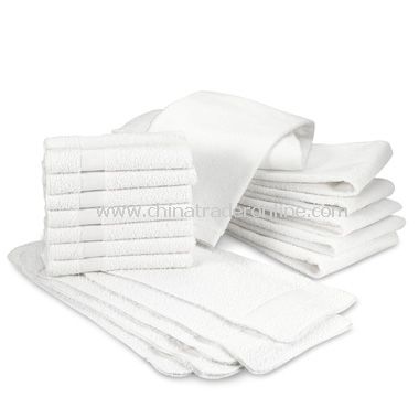 Banded Towels and Washcloths, 100% Cotton from China