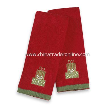 Presents Hand Towels, Set of 2 from China