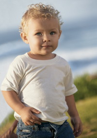 100% Organic Toddler T-Shirt from China