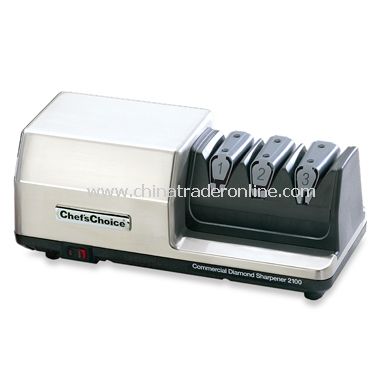 2100 Commercial Diamond Hone 3-Stage Knife Sharpener