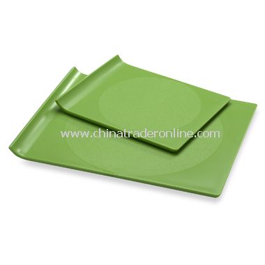 BPA Free Plastic Cutting Board - Apple Green