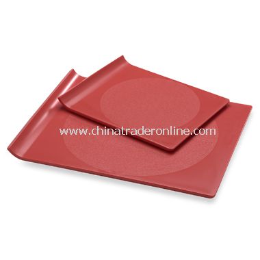 BPA Free Plastic Cutting Board - Ripe Tomato Red