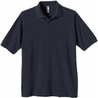 Mens 100% Organic Cotton Pique Polo Shirt from China