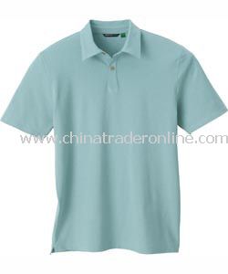 Mens Soybean Cotton Jersey Knit Polo