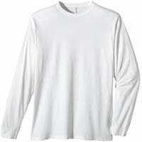 Womens/Mens Unisex Long Sleeve Organic Tee from China