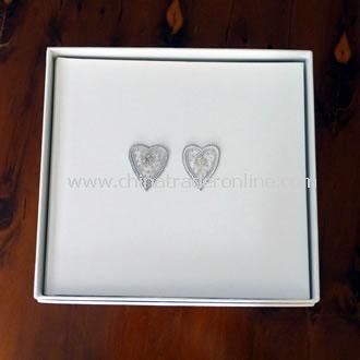 Large Wedding Photo Album Beaded Hearts