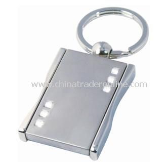 Satin Diamante Locket Keyring from China