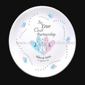 To Have & To Hold Female Civil Partnership Plate