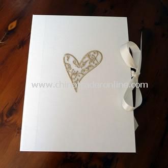 Wedding Keepsake Box Gold Filigree Heart from China