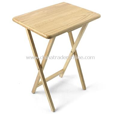 Wood Snack Table
