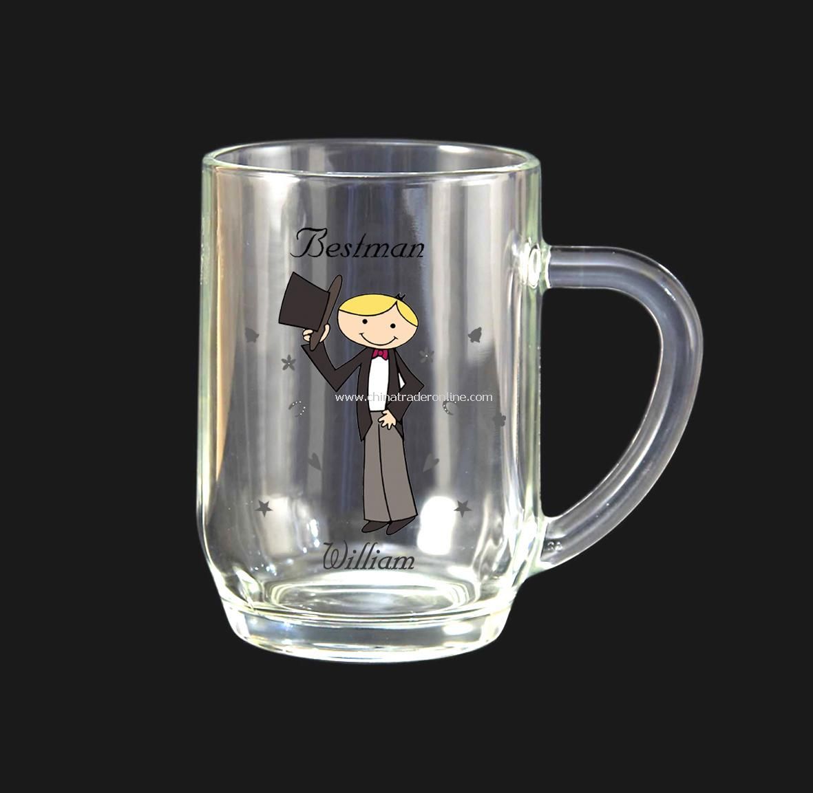 Cartoon Character 1/2 pint Tankard from China