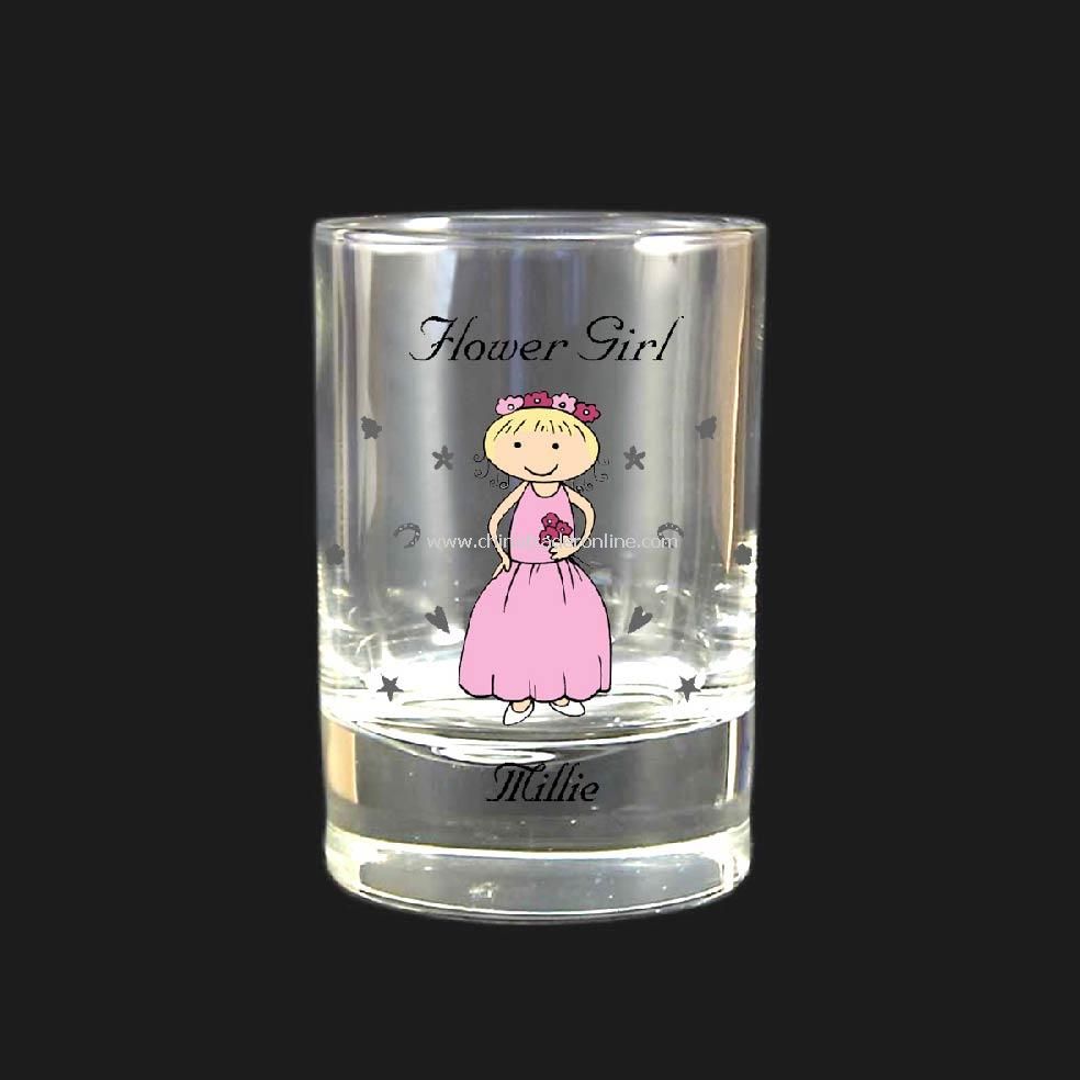 Cartoon Character Juice Glass