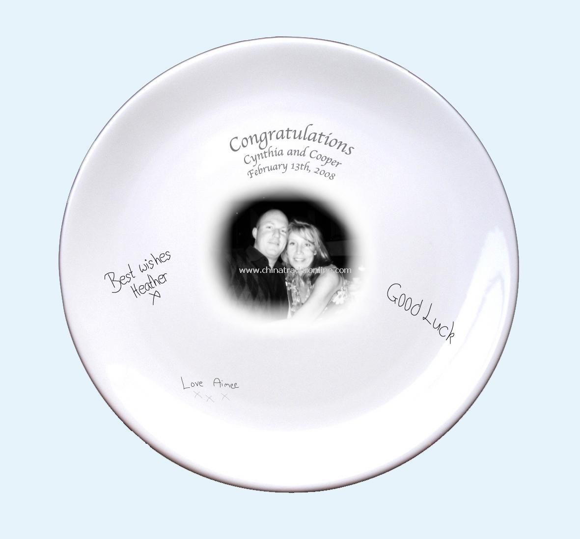 Photo Signature Plate