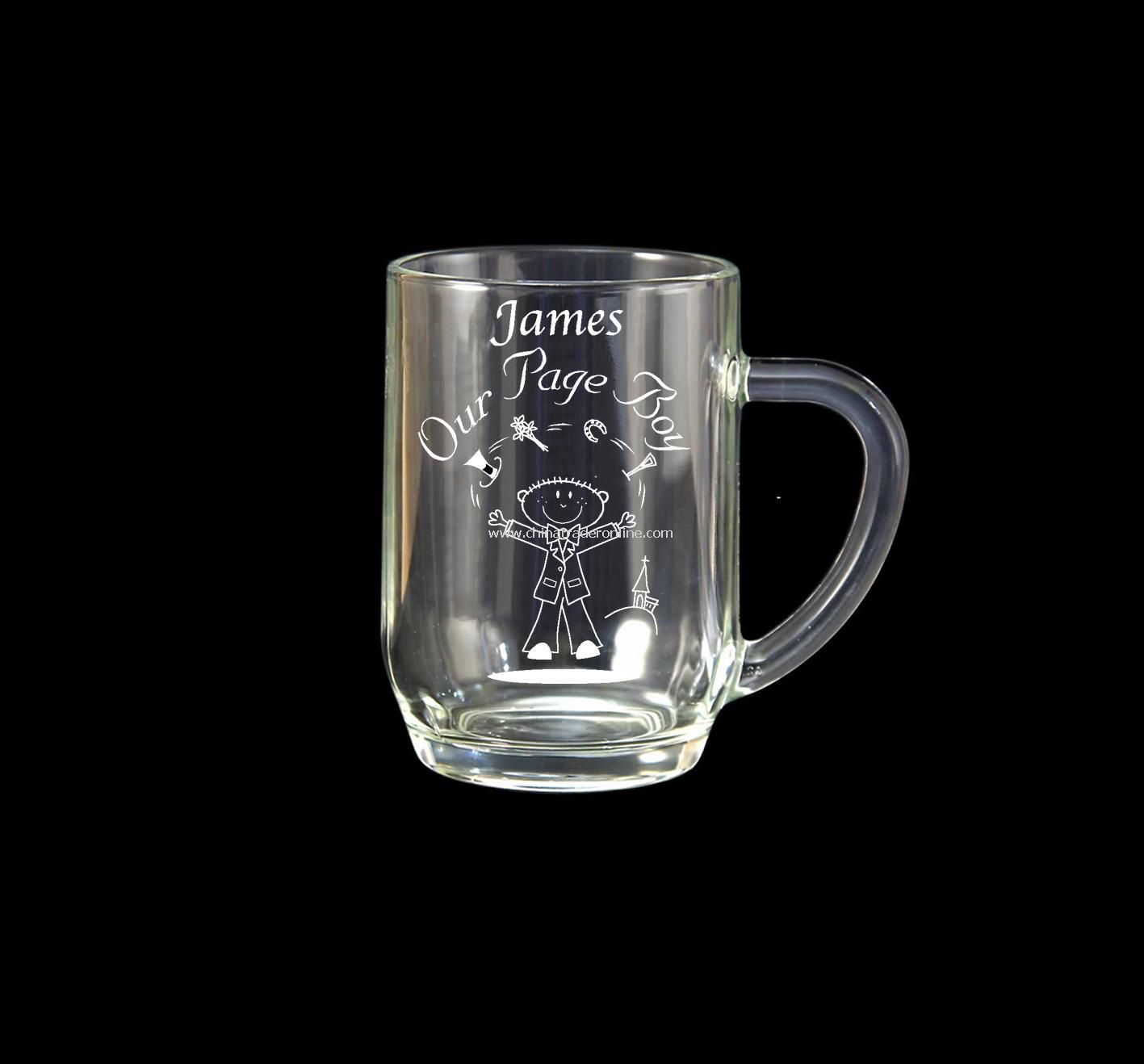 Etched Character 1/2 Pt Tankard