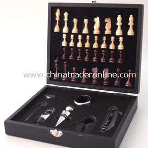 Personalised Bar, Wine and Chess Set from China