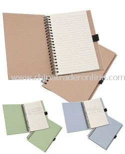 Recycled Spiral Bound Memo Pad