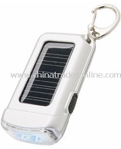 Solar Torch Key Chain