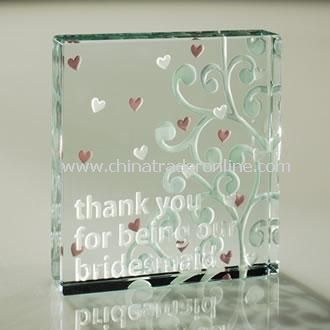 Thank You Bridesmaid Medium Paperweight