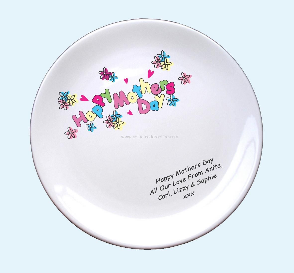 Hearts & Flowers Signature Plate from China