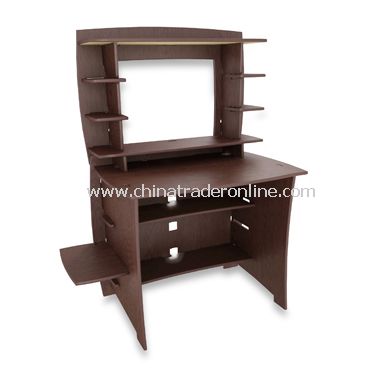 Legare Espresso Desk with Hutch