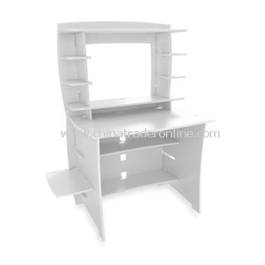 Legare White Desk with Hutch