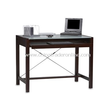 Linon Metro Espresso Computer Desk from China