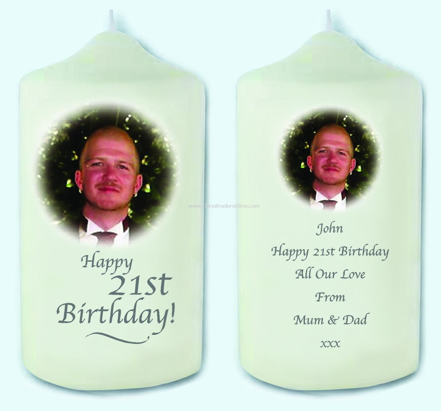 Photo Birthday Candle