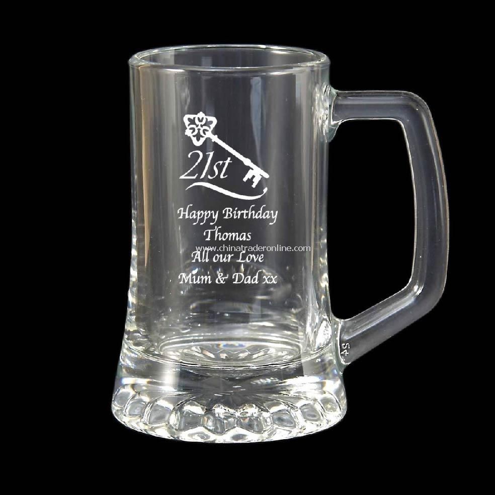 Stern Crystal Birthday Tankard