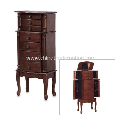 Classic Cherry Jewelry Armoire