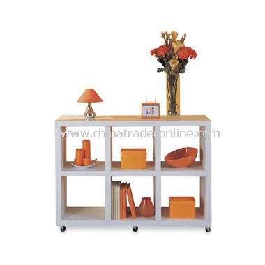 Dawn Collection 6-Section Bookshelf