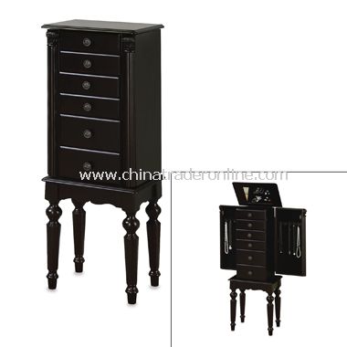 Ebony Jewelry Armoire from China