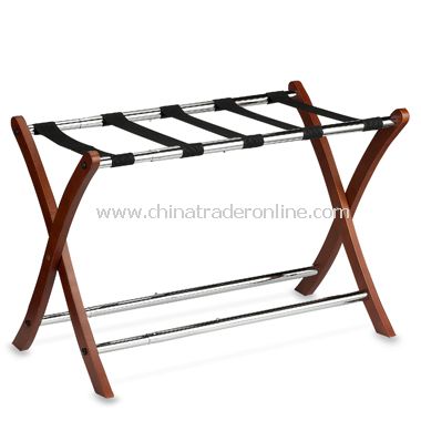 Expandable Wooden Luggage Rack