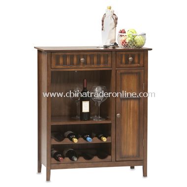 Linon Tasman Wine Bar Cabinet