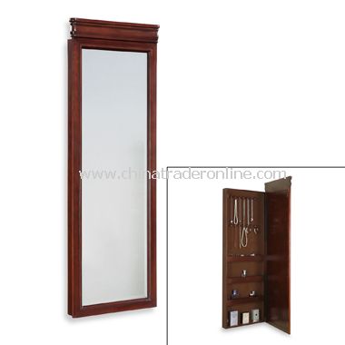 Louis Philippe Wall Mountable Jewelry Armoire