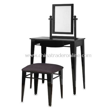 Vanity Bench with Mirror