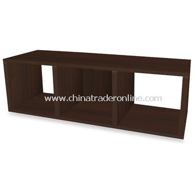 Way Basics Cozy Bench in Espresso from China
