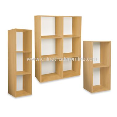 Way Basics Eco Friendly Tool-Free Bookcase and Storage - Natural from China