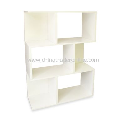 Way Basics Madison Bookshelf in White from China