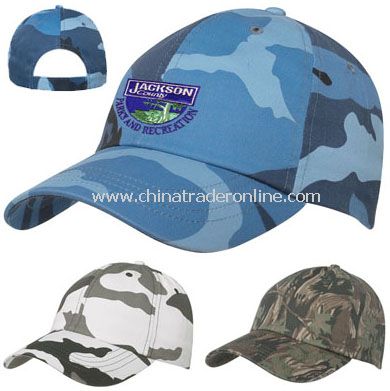 Camouflage Cap - Embroidered