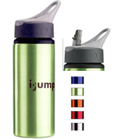 24 oz. Aluminum Pop-up Sports Bottle