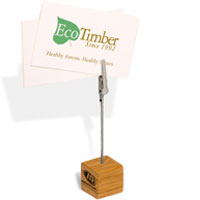 Bamboo Note Cube - Note Holder