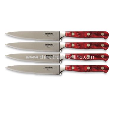 Fire Forged 4-Piece Steak Knife Set from China
