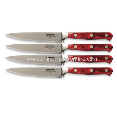 Fire Forged 4-Piece Steak Knife Set