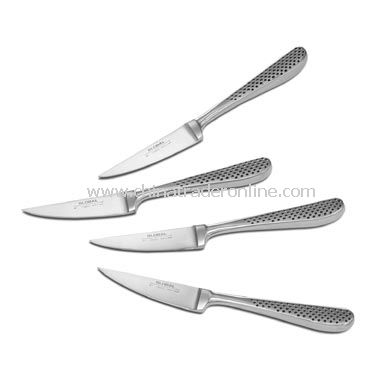 Global 4-Piece Steak Knife Set from China