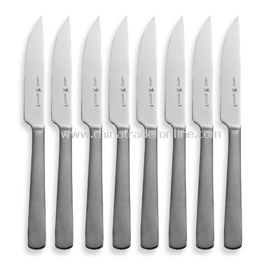 Henckels International Eversharp Pro 8-Piece Stainless Steel Steak Knife Set